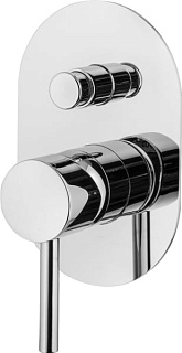Встраиваемый смеситель Plumberia Selection Ixo KIT1001CR С ВНУТРЕННЕЙ ЧАСТЬЮ, хром