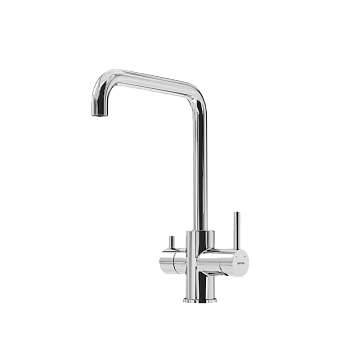 Смеситель для кухни Sancos Vela, с краном под фильтр для питьевой воды, хром, SC4013CH