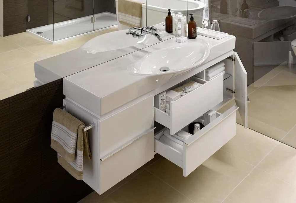 Мебельная раковина Laufen Palace 8.1170.6.000.104.1 Sancos — официальный сайт