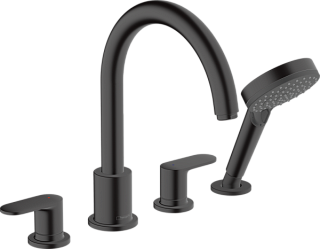 Смеситель на борт ванны Hansgrohe Vernis Blend 71456670, черный