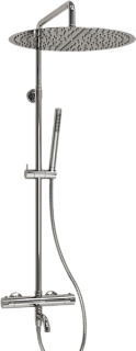 Душевая стойка Wasserkraft Berkel A188.117.137.010.CH Thermo, с термостатом, хром