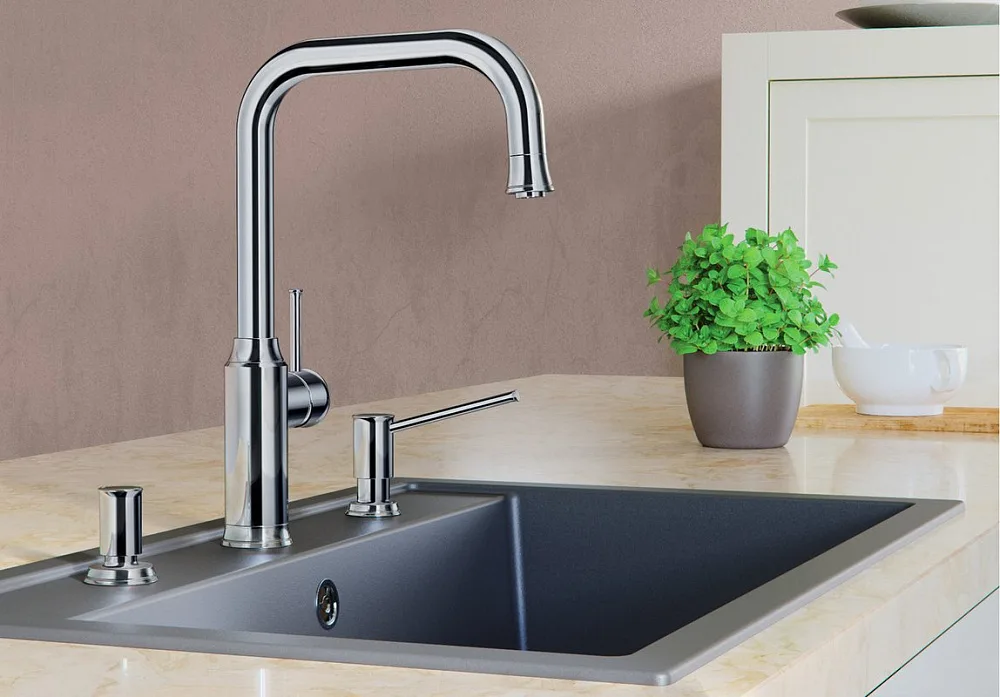 Смеситель для кухни Blanco Livia-S 521288 Sancos — официальный сайт