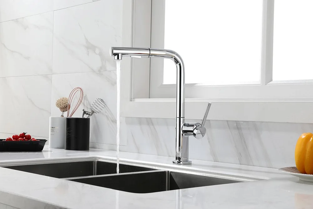 Смеситель для кухни Paulmark Neo Ne214419-CR, хром Sancos — официальный сайт