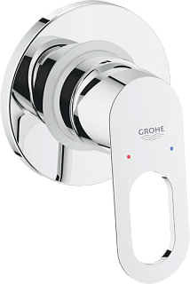 Встраиваемый смеситель Grohe BauLoop 29042000 С ВНУТРЕННЕЙ ЧАСТЬЮ, хром