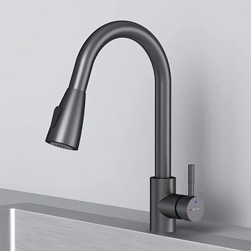 Смеситель для кухни AM.PM X-Joy S F85B07522, черный