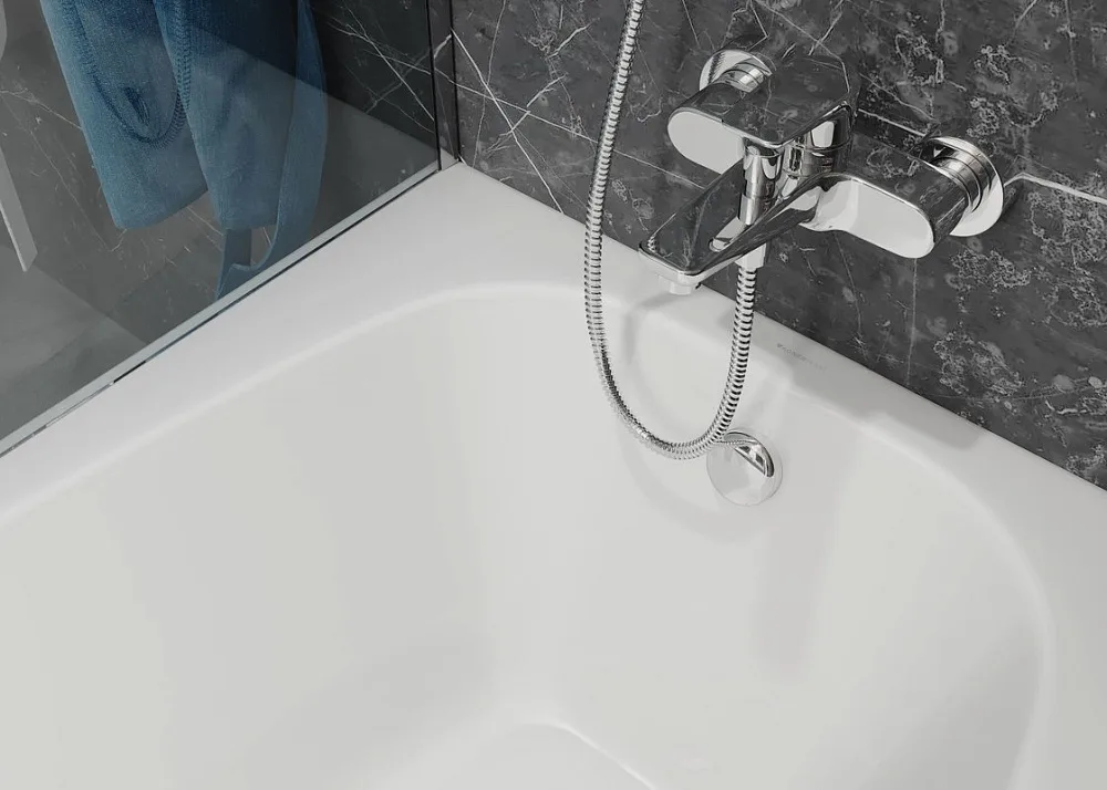 Акриловая ванна Vagnerplast Aronia 170x75 см, пристенная, белая Sancos — официальный сайт