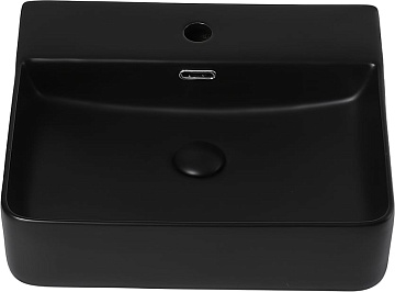 Накладная раковина Abber Rechteck AC2203MB матовая черная