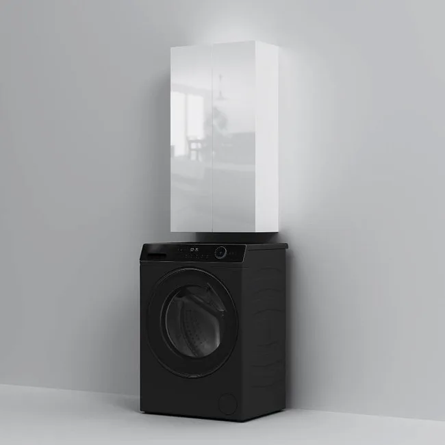Шкаф над стиральной машиной AM.PM X-Joy M85CHX0502WG 50 см, белый глянец Sancos — Оригинал