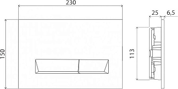 Инсталляция BelBagno BB002-80 + Кнопка Marmi BB012-MR-NERO.M черный матовый
