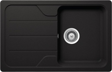 Мойка кухонная Schock Formhaus 45 D Cristalite неро