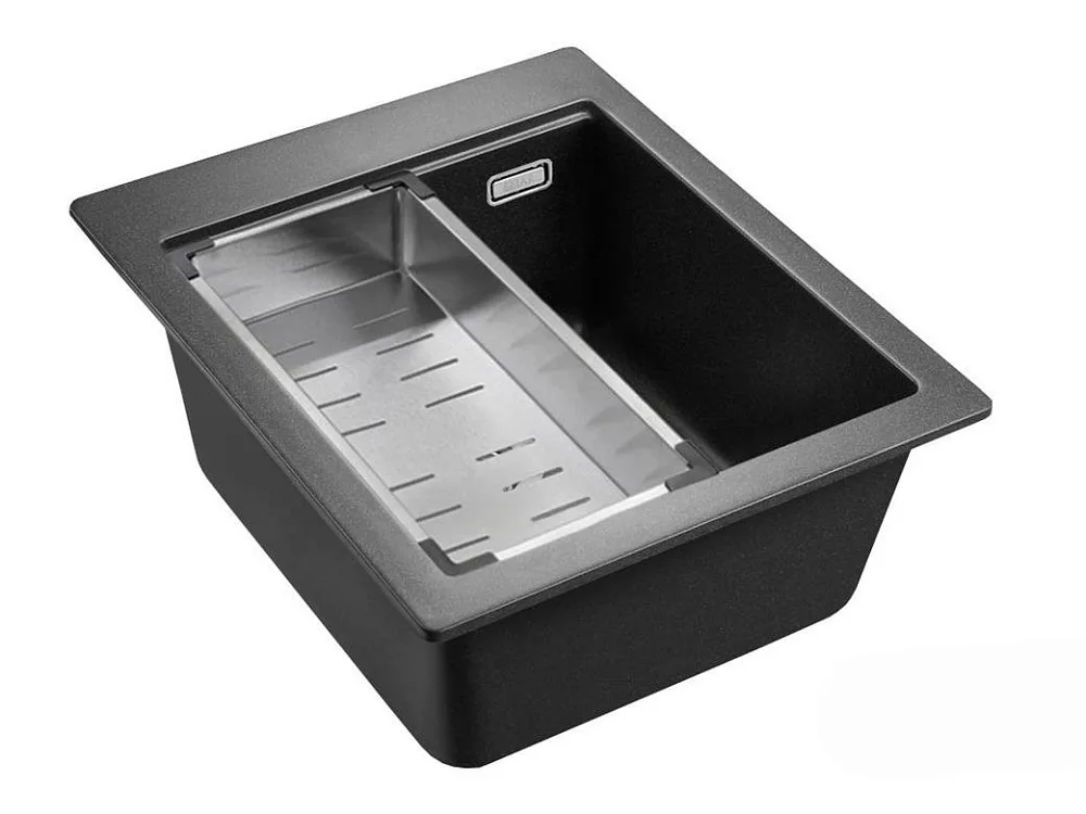 Мойка кухонная Emar Quartz EMQ-1420.Q Морион Sancos — официальный сайт