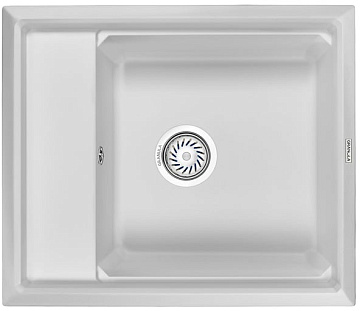 Мойка кухонная Granula Kitchen Space 6004, арктик