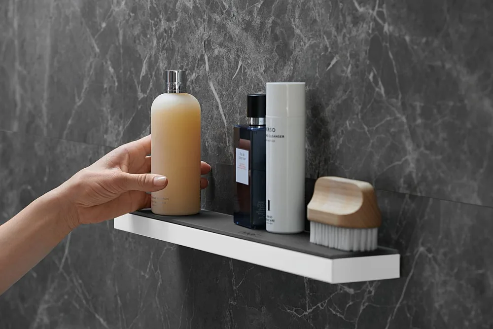 Полка Hansgrohe Rainfinity 26844700 Sancos — официальный сайт
