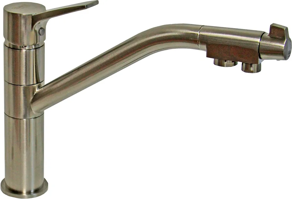 Смеситель для кухни Zorg Sanitary ZR 401 KF nickel Sancos — официальный сайт