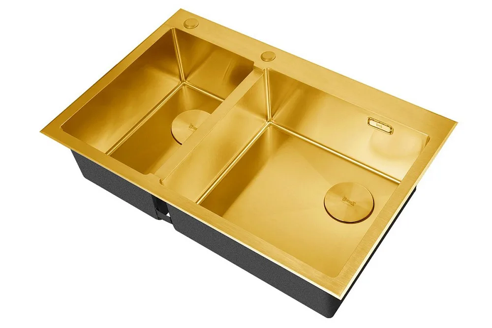 Кухонная мойка ZorG LUX 78-2-51-R BRONZE Sancos — официальный сайт