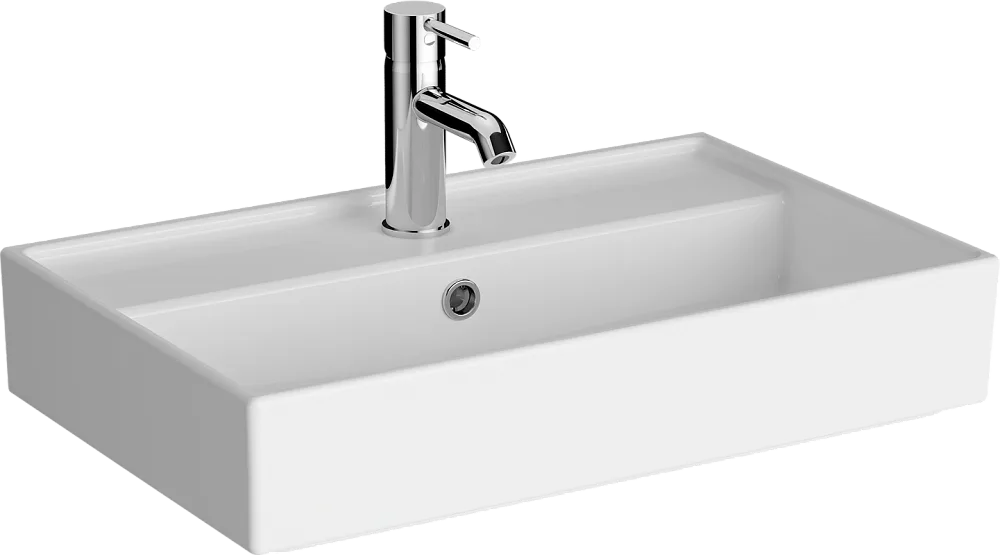 Накладная раковина VitrA Archiplan 7401B003-0001 60 см Sancos — официальный сайт