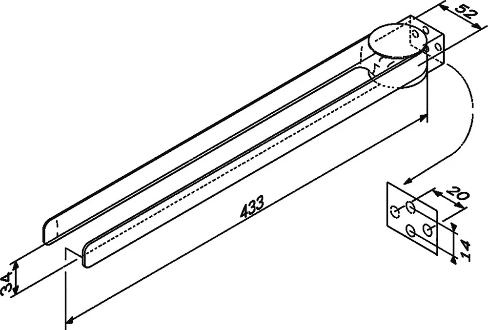 Полотенцедержатель AM.PM Inspire V2.0 A50A32600 Sancos — официальный сайт