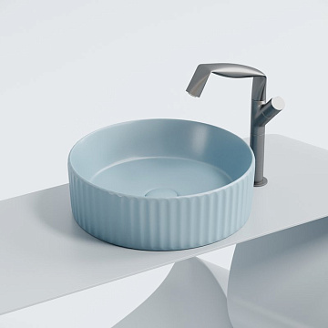 Накладная раковина Ceramicanova Element CN6057ML голубой матовый