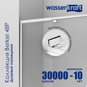 Душевая дверь в нишу Wasserkraft Berkel 48P13 110 см