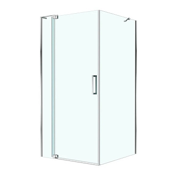Душевой уголок Cezares Slider SLIDER-AH-1-90-100/110-C-Cr 90х110 см, профиль хром, стекло прозрачное