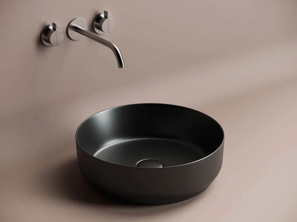 Накладная раковина Ceramicanova Element CN6022MB Sancos — официальный сайт