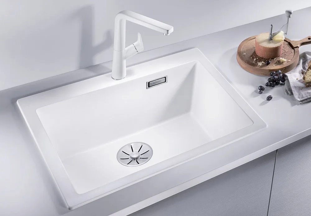 Мойка кухонная Blanco Pleon 6 белая Sancos — официальный сайт