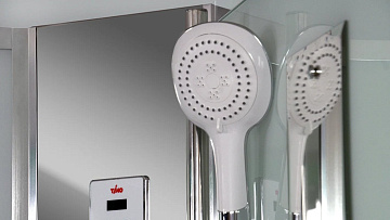 Душевая кабина Timo Comfort T-8820RC Clean Glass с высоким поддоном, с сиденьем