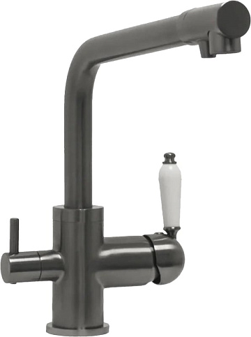 Смеситель для кухни Seaman Barcelone SSL-5384 gun light