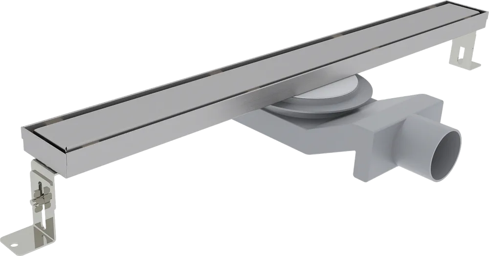 Душевой трап (лоток) Plumberia Selection PSL Linear 90 см, нержавеющая сталь матовая Sancos — официальный сайт