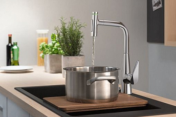 Смеситель для кухни Hansgrohe Talis Select M51 72824000 хром