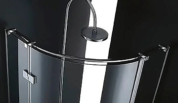 Душевой уголок Cezares Bergamo R1 100 Arco C Cr L IV