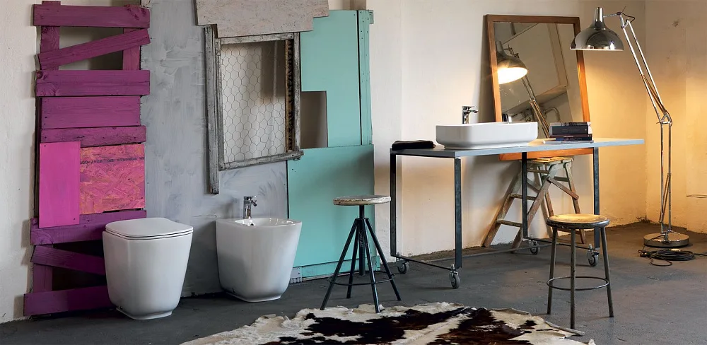 Накладная раковина Kerasan Tribeca 514301 60 см Sancos — официальный сайт