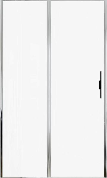 Душевая дверь в нишу Allen Brau Priority 3.31031.00 120 см, профиль хром, стекло прозрачное Optiwhit