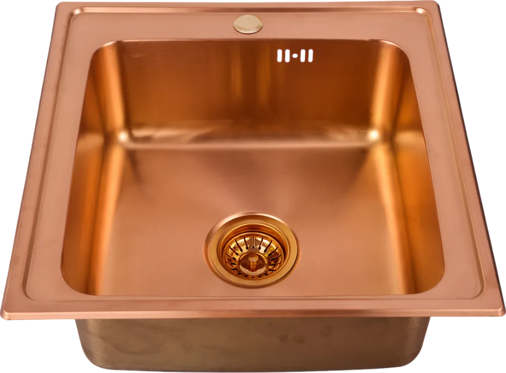 Мойка кухонная Seaman Eco Wien SWT-5050 copper satin Sancos — официальный сайт