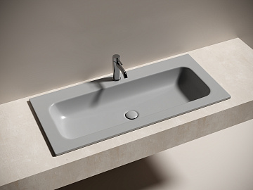 Мебельная раковина Ceramicanova Grace CN7013MH антрацит матовый