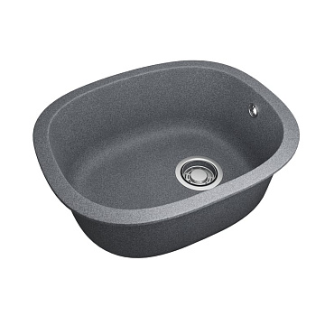 Мойка кухонная Emar Quartz EMQ-1560.P, антрацит