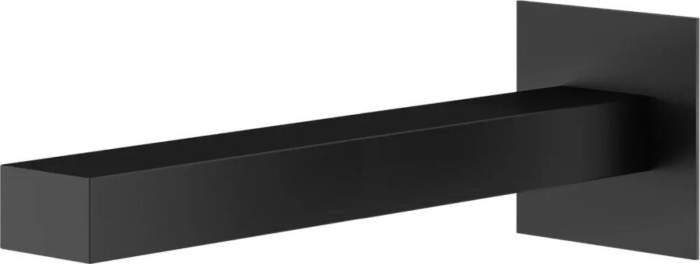 Излив Plumberia Selection Tag SPQ0258NO для ванны, матовый черный Sancos — официальный сайт
