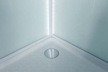 Душевая кабина Esbano Led ESKL100CKR