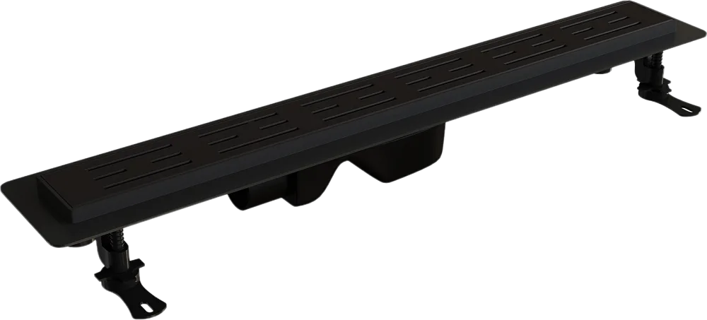 Душевой трап (лоток) RGW Drain Leo-30, черный, 60 см Sancos — официальный сайт