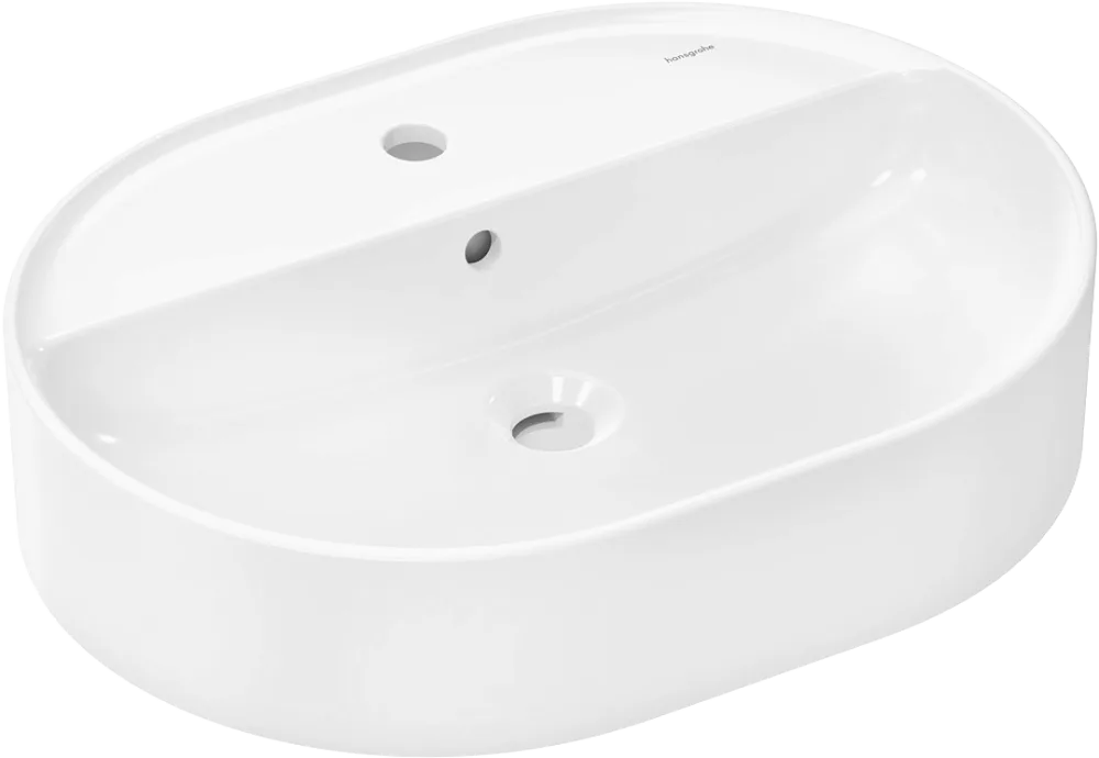 Накладная раковина Hansgrohe Xuniva U 60171450 60x45, белая Sancos — официальный сайт