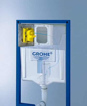Система инсталляции для унитазов Grohe Rapid SL 38772001, 3 в 1 с кнопкой смыва