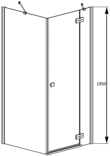 Душевой уголок Radaway Almatea KDJ 80x90 R