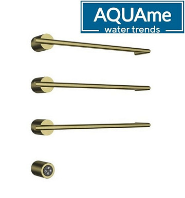 Полотенцесушитель электрический AQUAme встраиваемый c терморегуляторм AQM3143BG