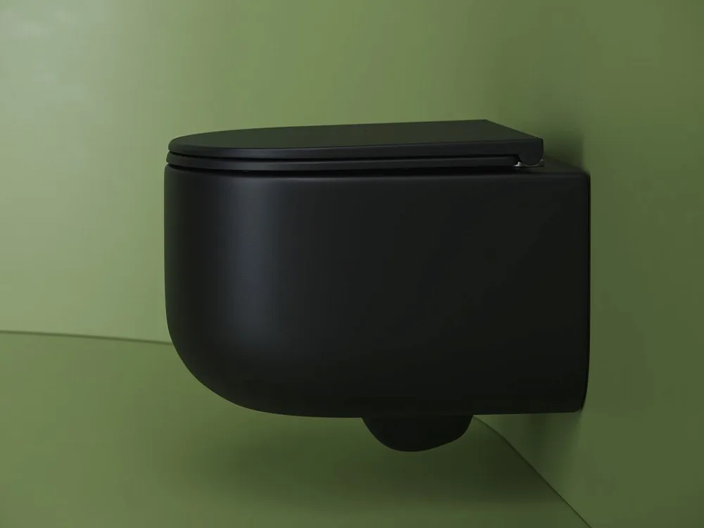Унитаз подвесной Ceramicanova Ulma Rimless CN4006MB Sancos — официальный сайт