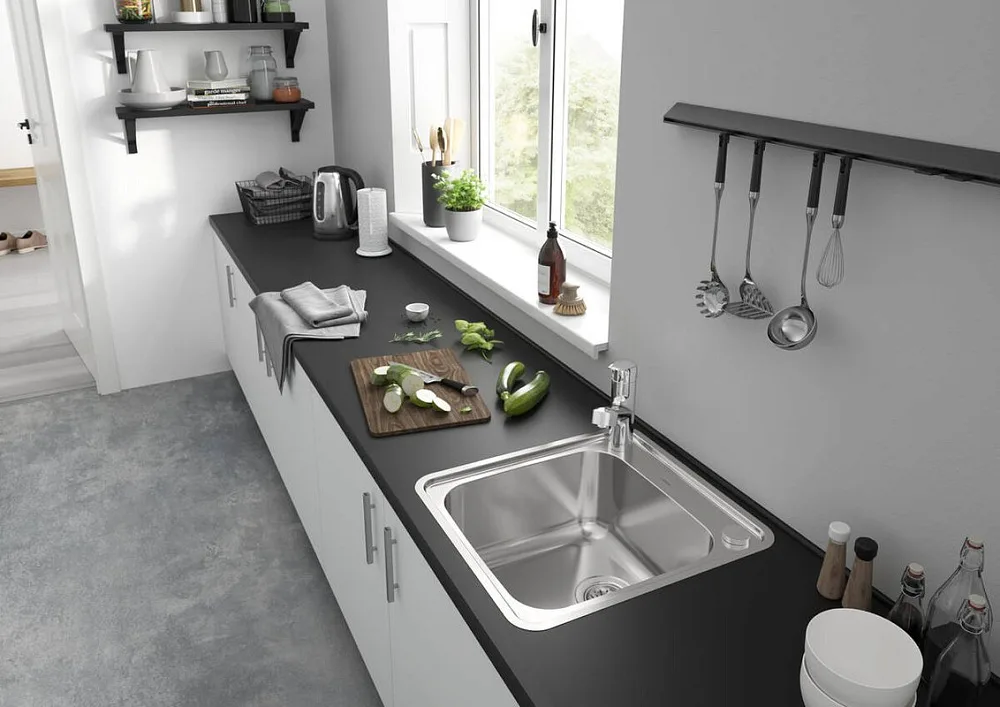 Смеситель для кухни Hansgrohe Focus M42 71814000 хром Sancos — официальный сайт