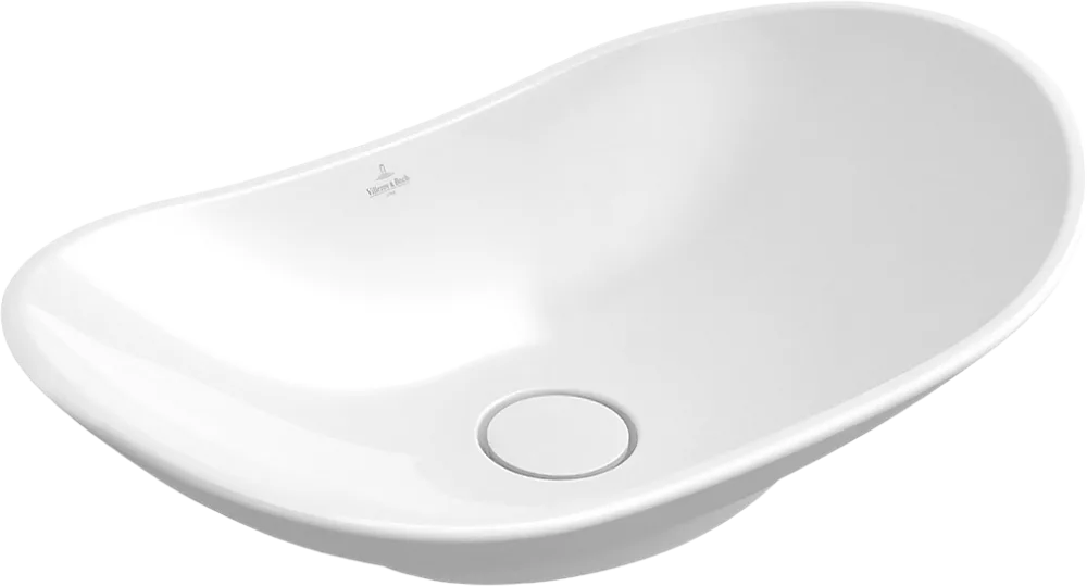 Накладная раковина Villeroy & Boch My Nature 4110 60R1 alpin CeramicPlus Sancos — официальный сайт