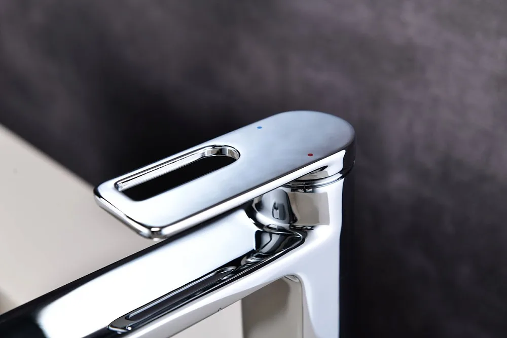 Смеситель для раковины Black&White Gravity 7103С chrome Sancos — официальный сайт