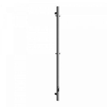 Полотенцесушитель электрический Sancos Linn 150x3 I-образный, вороненая сталь, SC13002GG