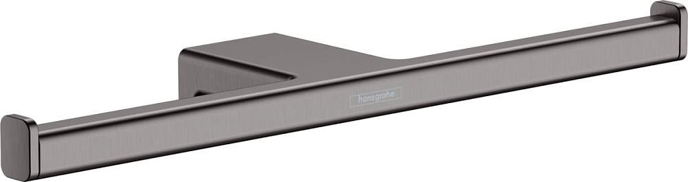 Держатель туалетной бумаги Hansgrohe AddStoris 41748340 шлифованный черный хром