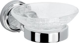 Мыльница Boheme Murano Cristal 10903-CRST-СH хром